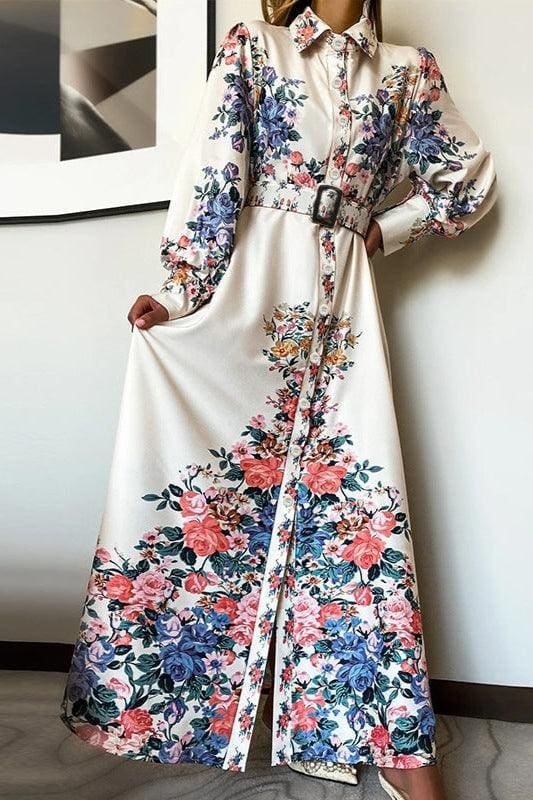 Robe Hippie Maxi Floral – Image 3