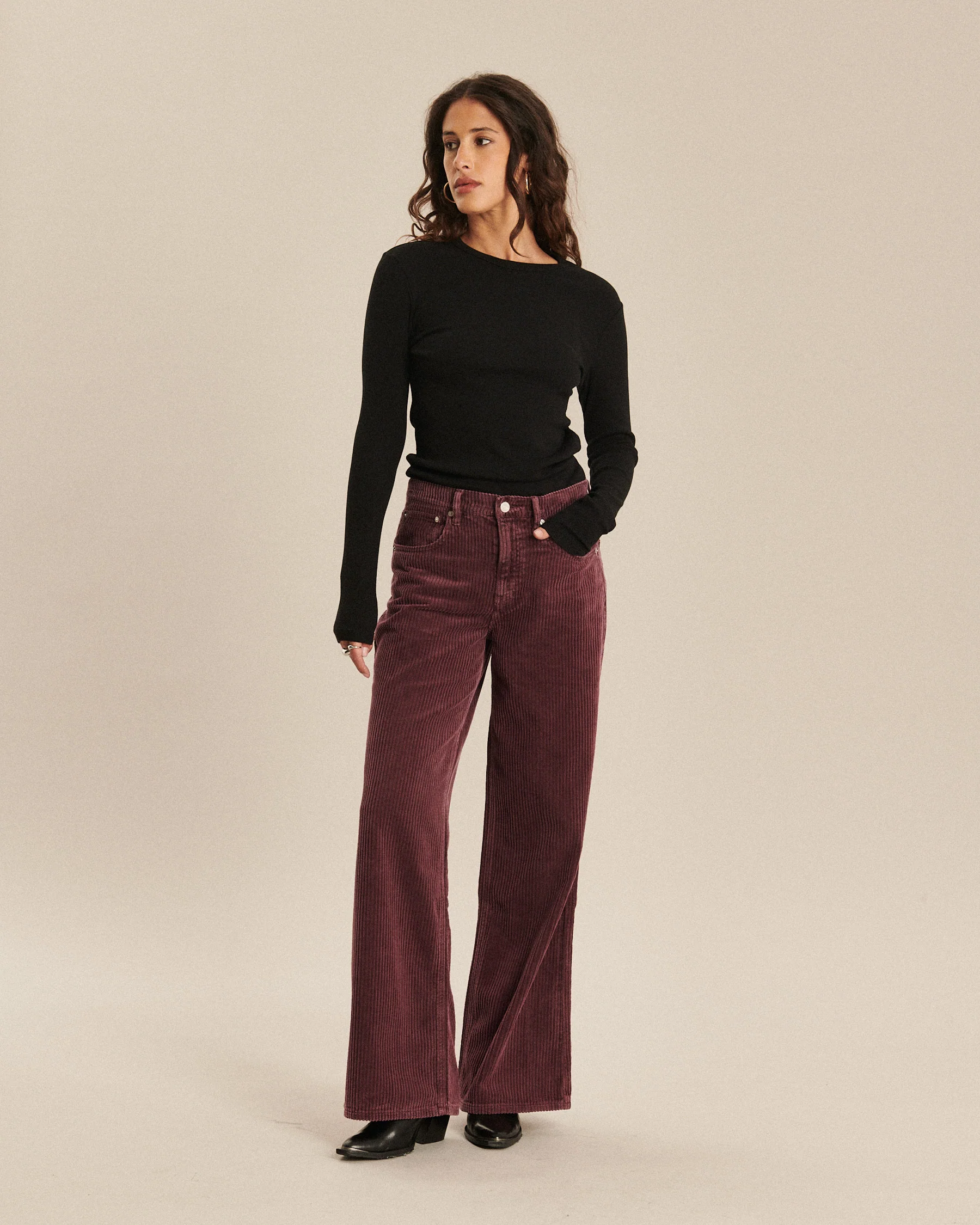 JOIE CORDUROY DYE FIGUE