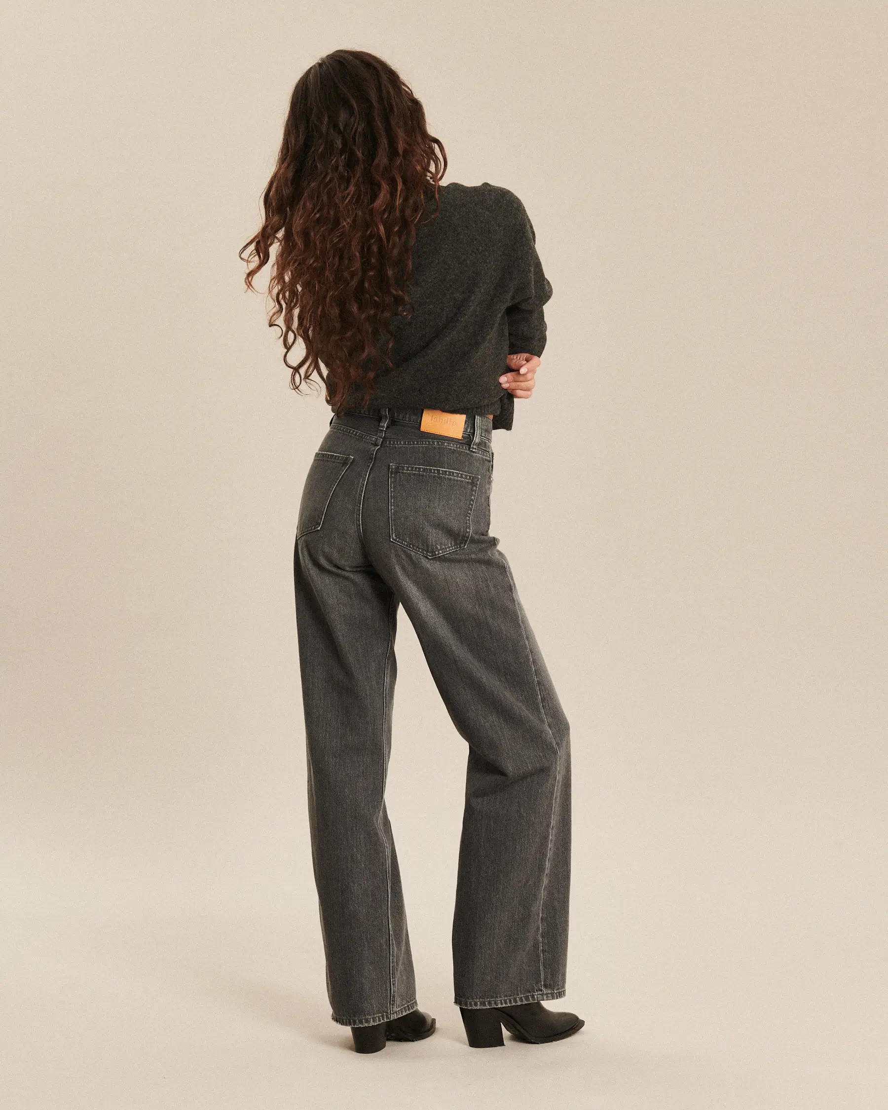 SULLY LONG DENIM DUSTY GREY BL 30 – Image 6