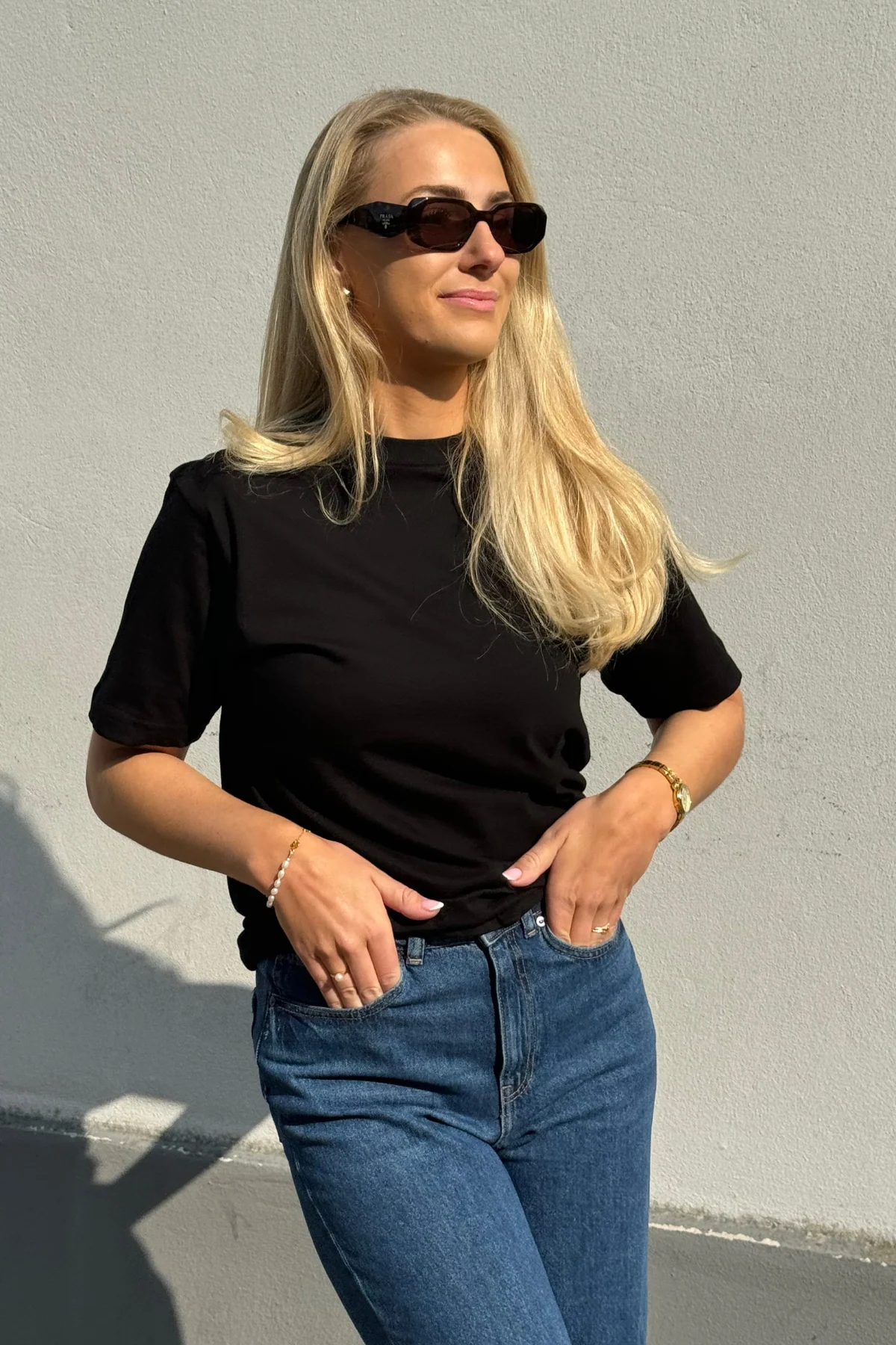 T-shirt surdimensionné - noir – Image 3