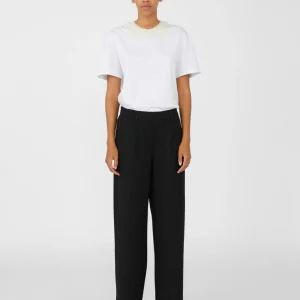 Pantalon large lisa - noir