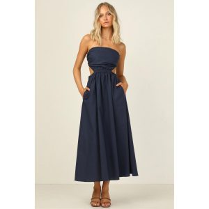 Robe Verte À Épaules Décolletées