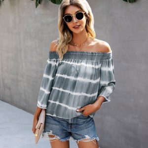 Blouse Boho Effet Tie-Dye