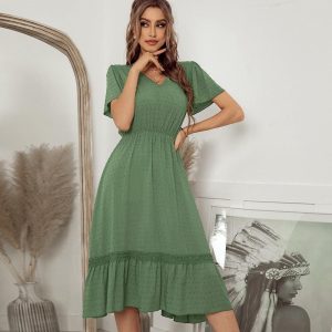 Robe Midi Style Marinière