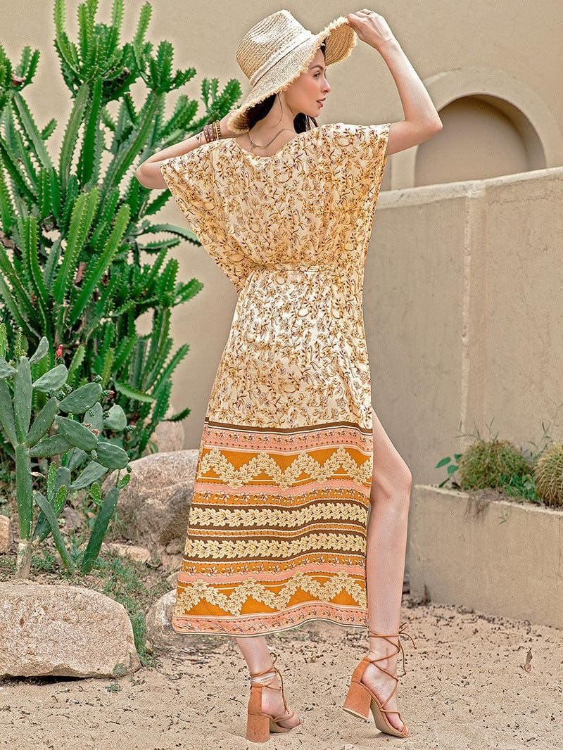 Robe De Promo Bohème Jaune – Image 4
