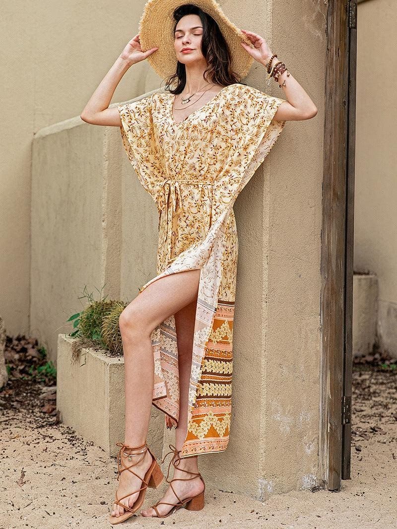 Robe De Promo Bohème Jaune – Image 5