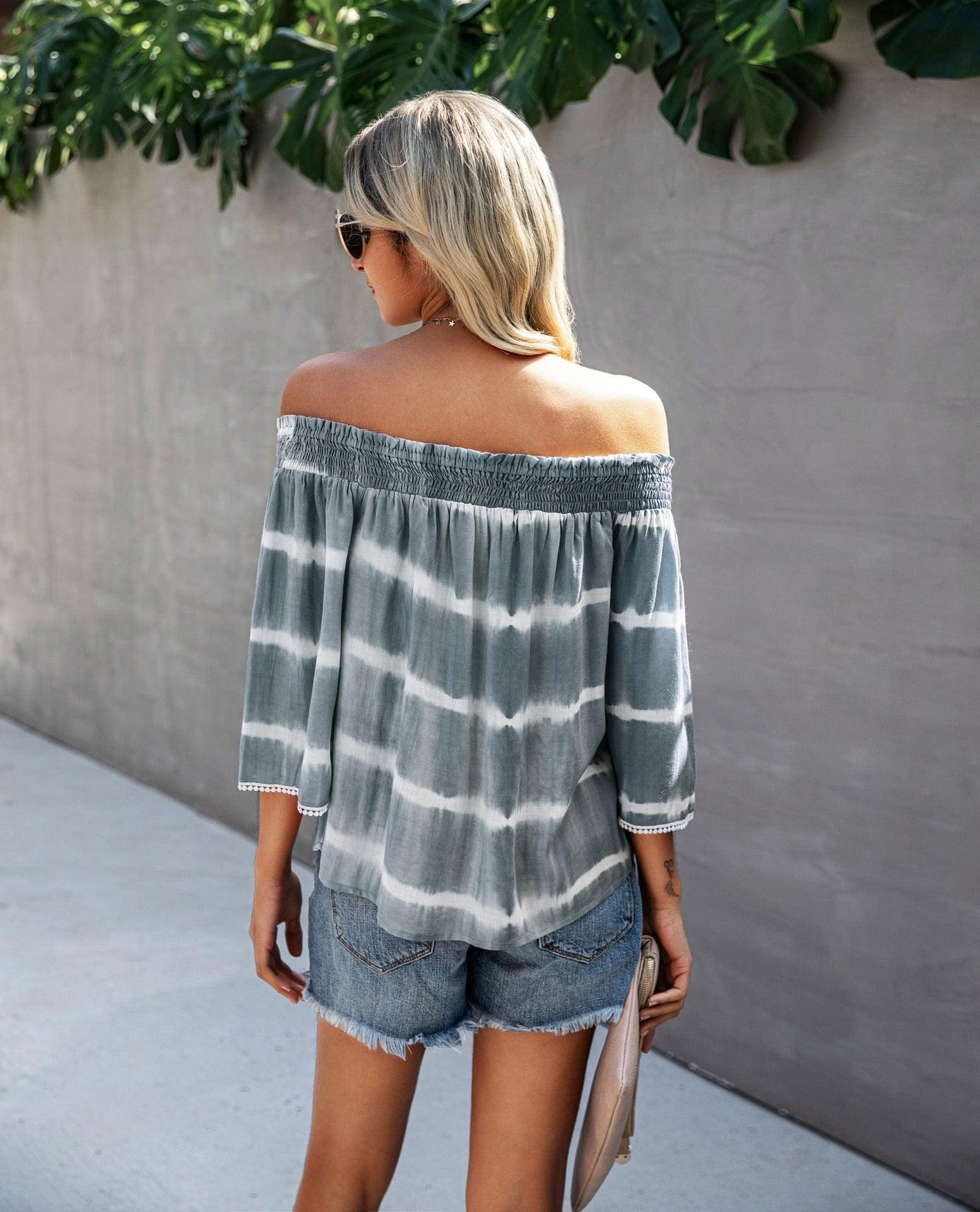 Blouse Boho Effet Tie-Dye – Image 7