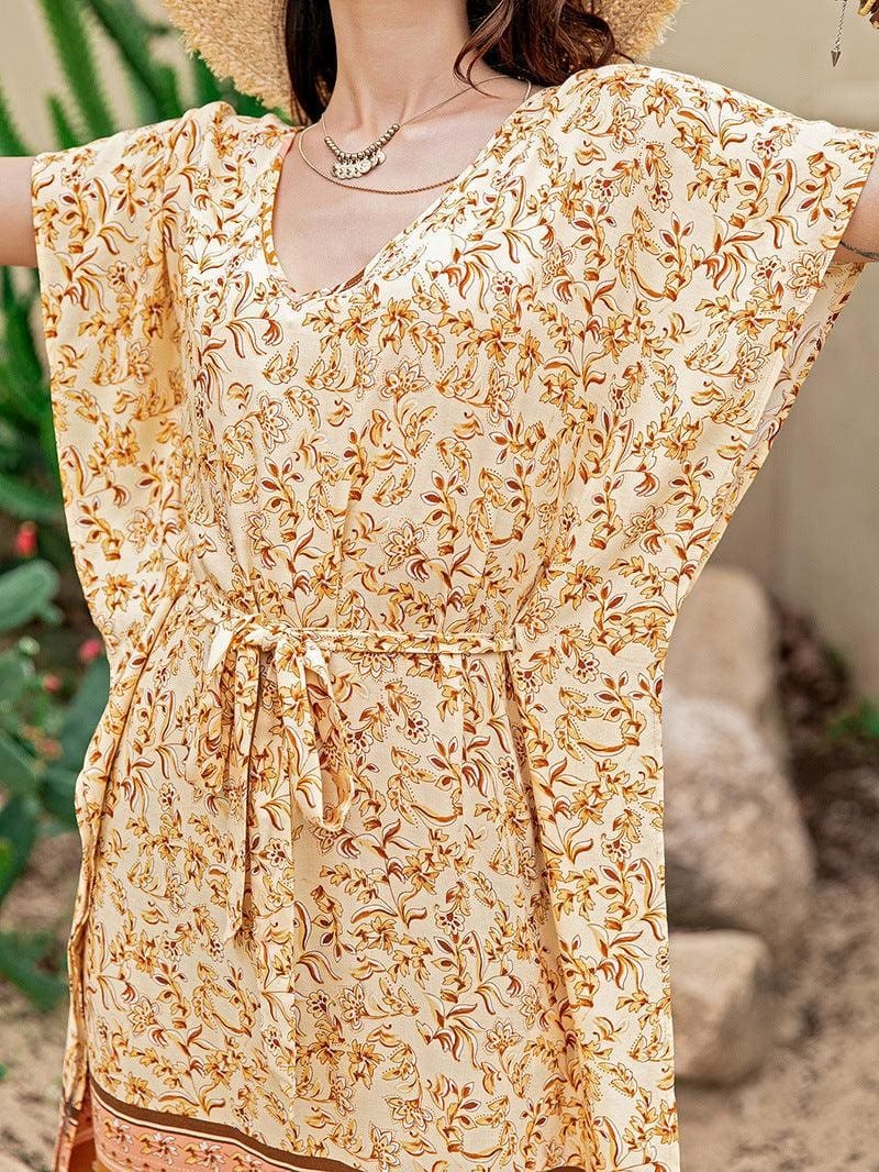 Robe De Promo Bohème Jaune – Image 7
