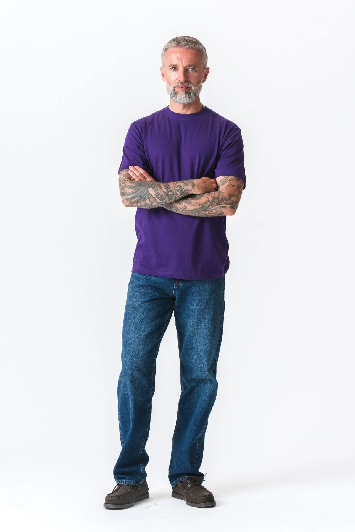 T-shirt surdimensionné - violet – Image 2
