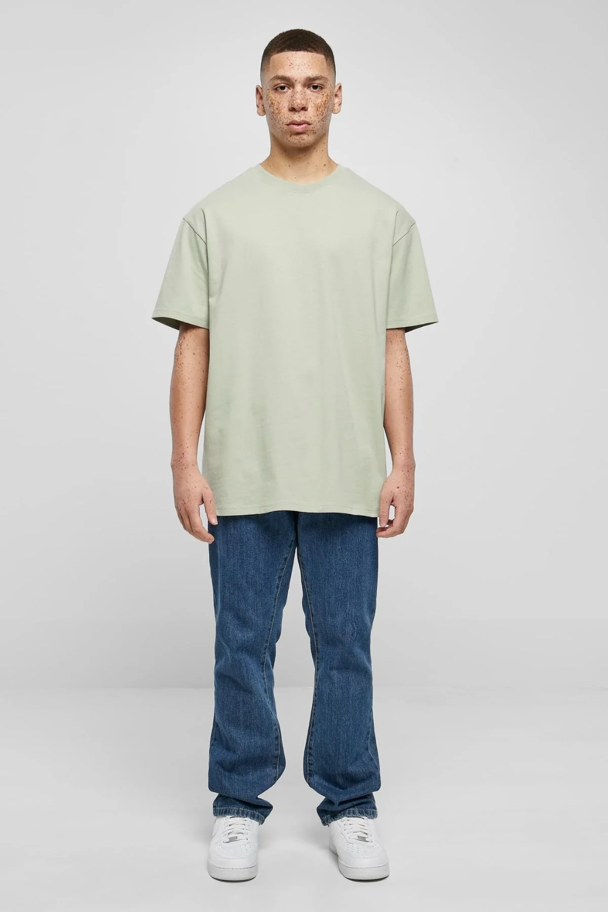 Lourd Oversized T-shirt - Salvia douce – Image 4