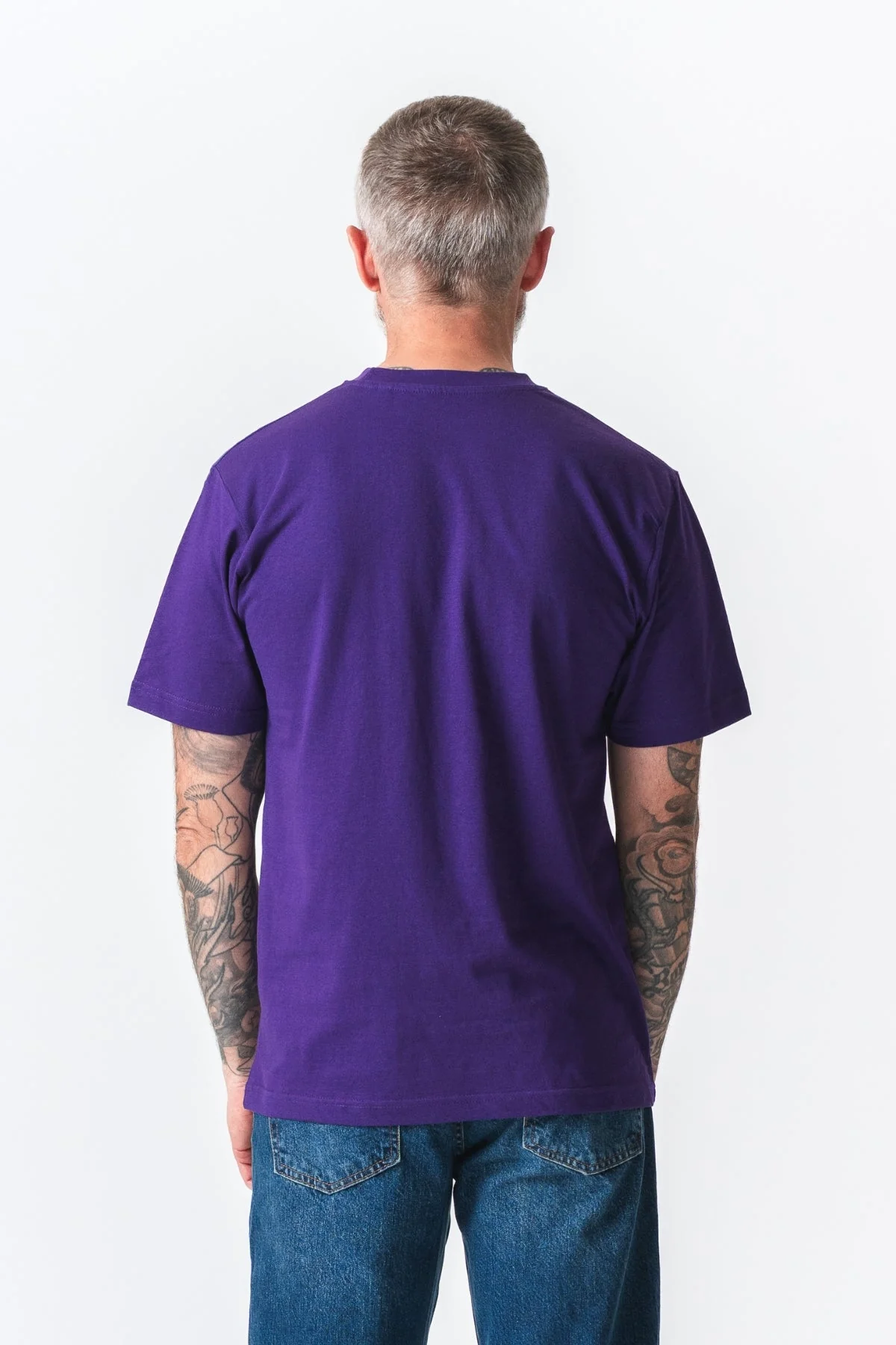 T-shirt surdimensionné - violet – Image 3