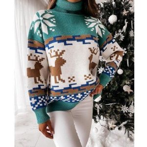 Pull Bohème Tricoté