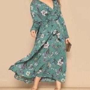 Robe bohème grande taille femme