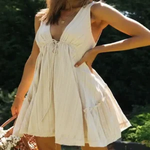 Robe bohème chic  rose décontracté