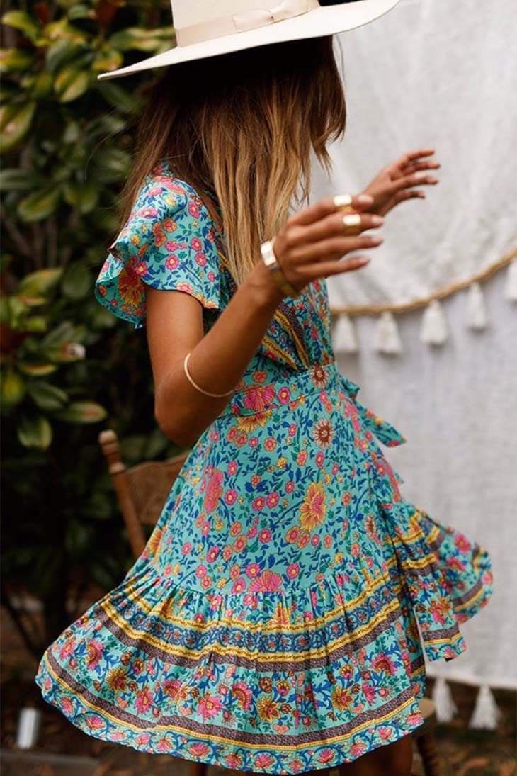 Robe bohème champêtre & chic – Image 6