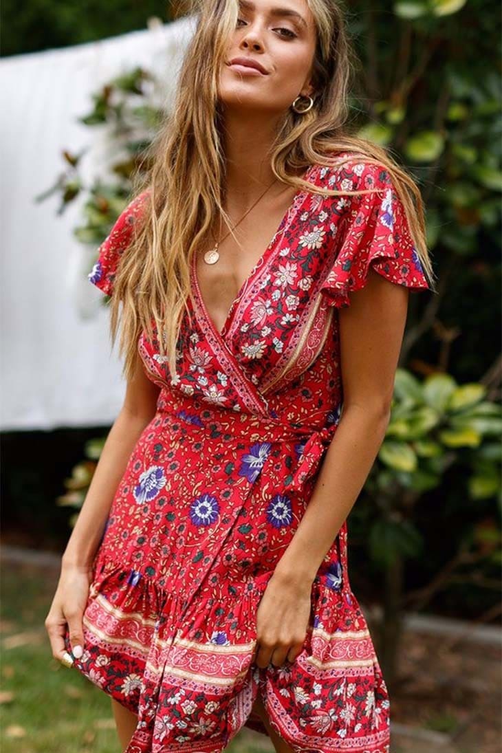 Robe bohème champêtre & chic – Image 4
