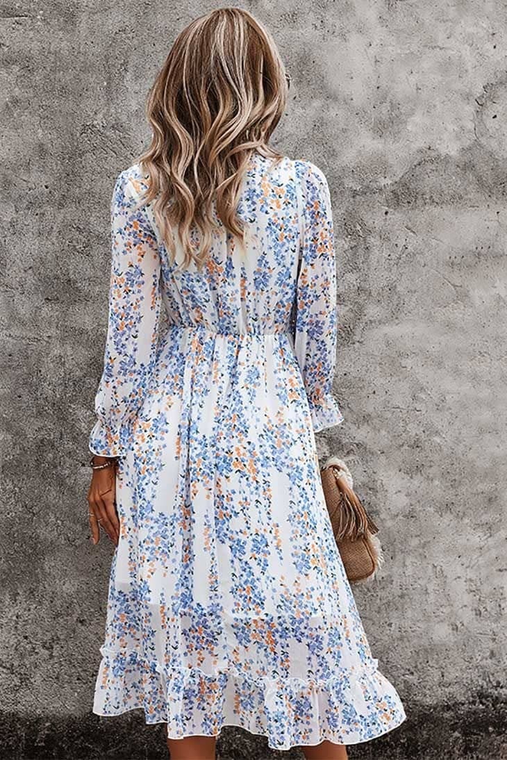 Robe Bohème Chic Automne – Goldie – Image 5
