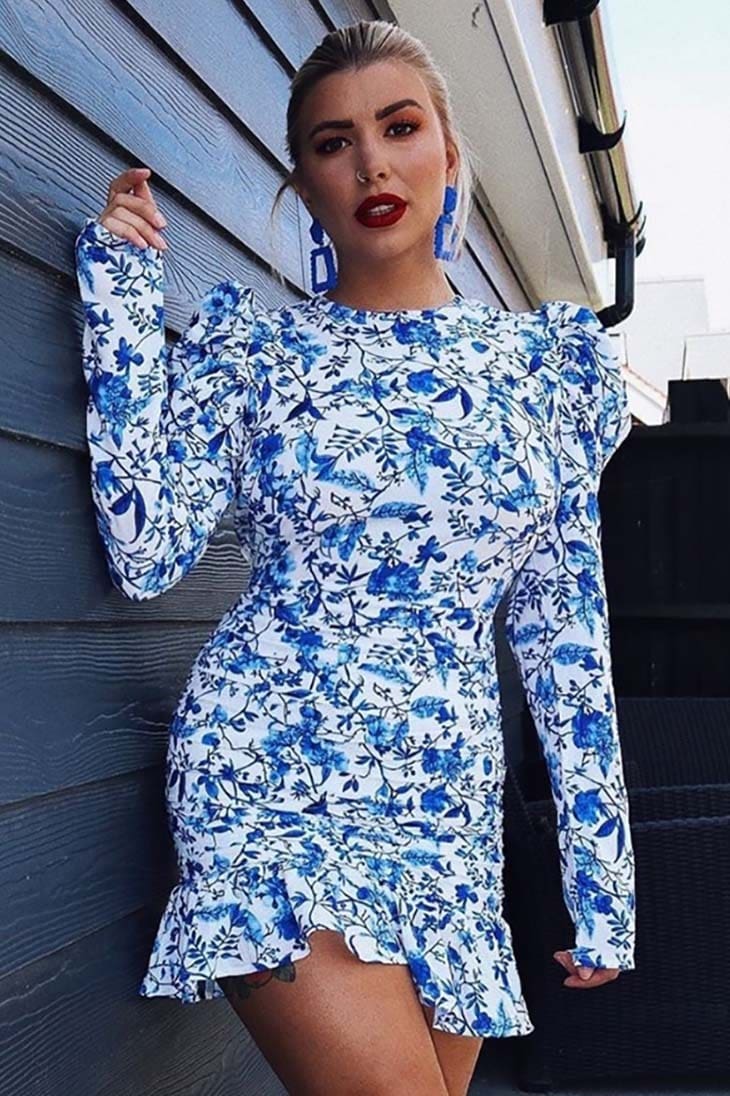 Robe Bohème Chic à Manches Longues – Alma – Image 3