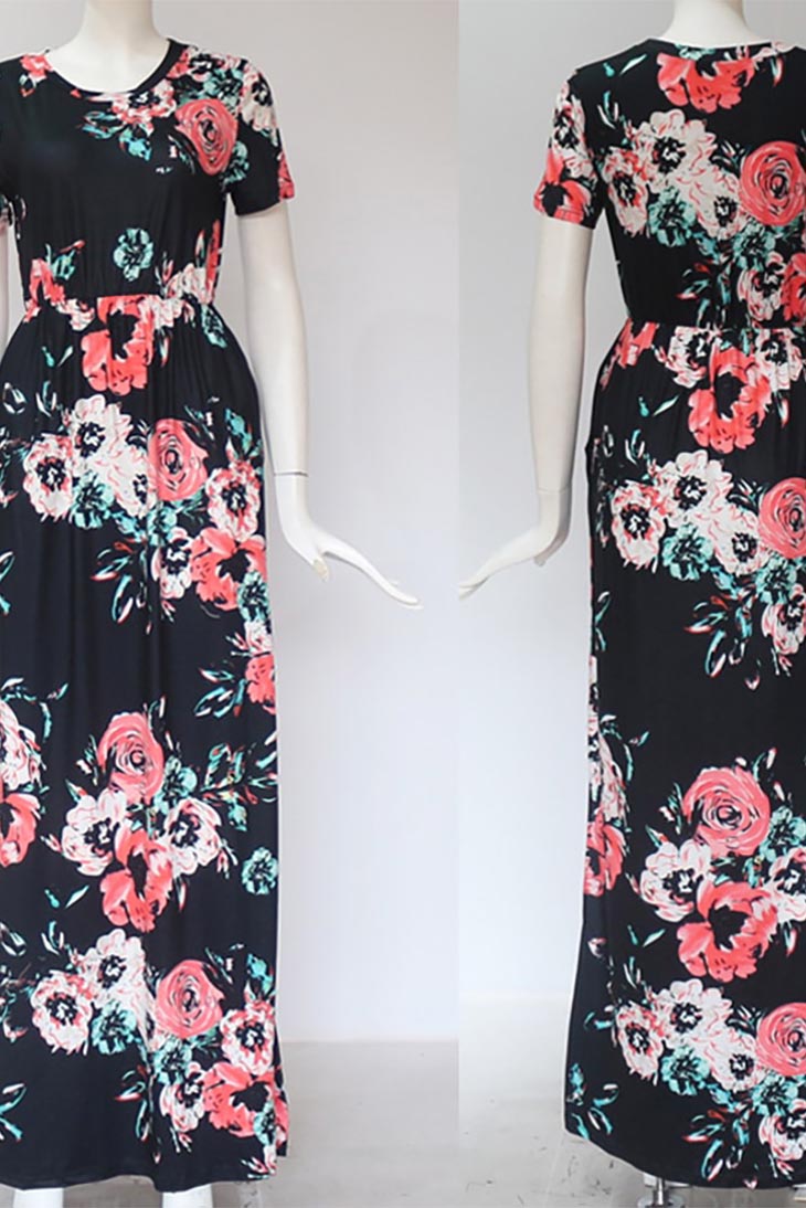 Robe Bohème Florale – Estelle – Image 2