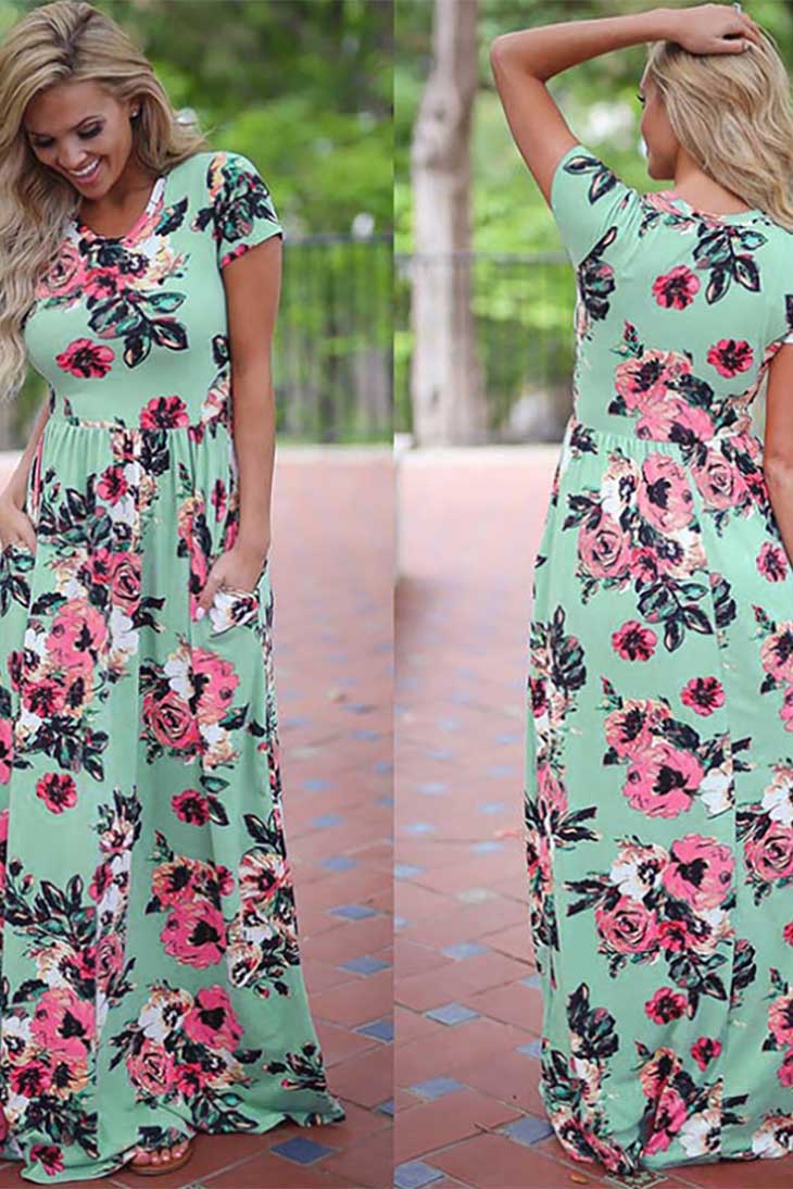 Robe Bohème Florale – Estelle – Image 4