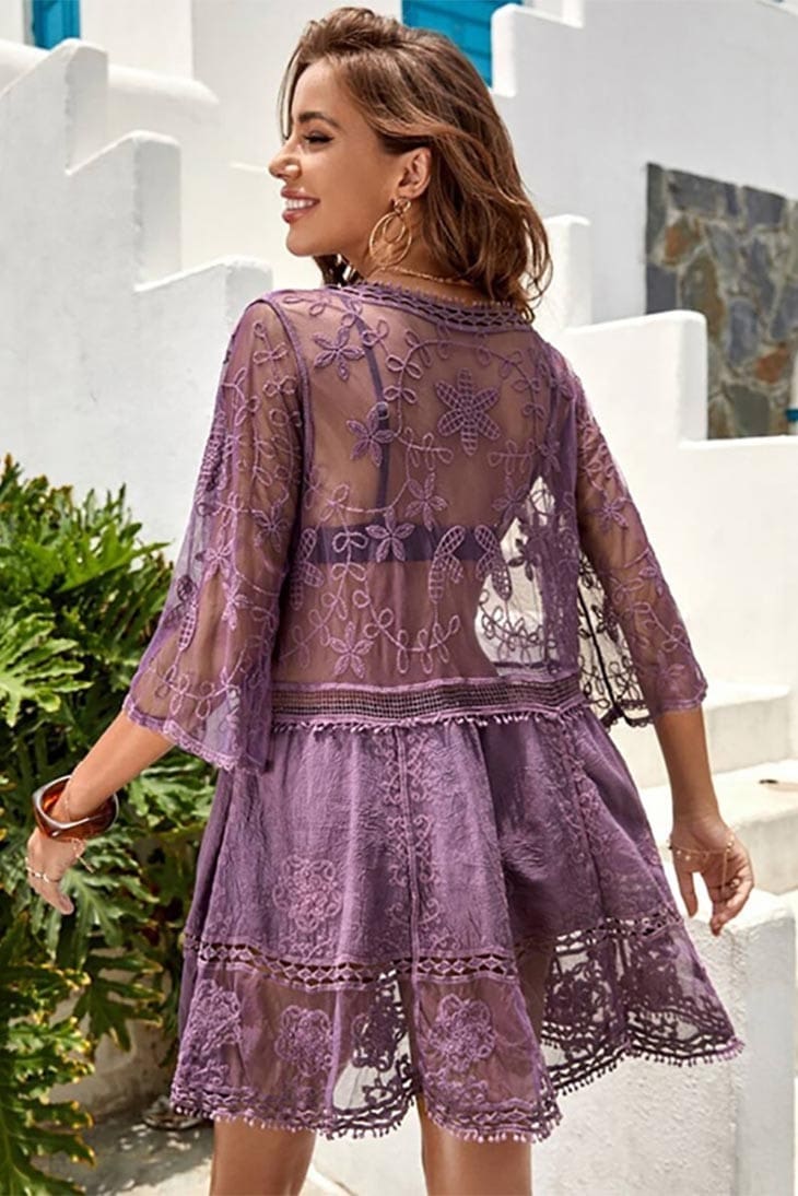 Robe Bohème Transparente – Anastasie – Image 5