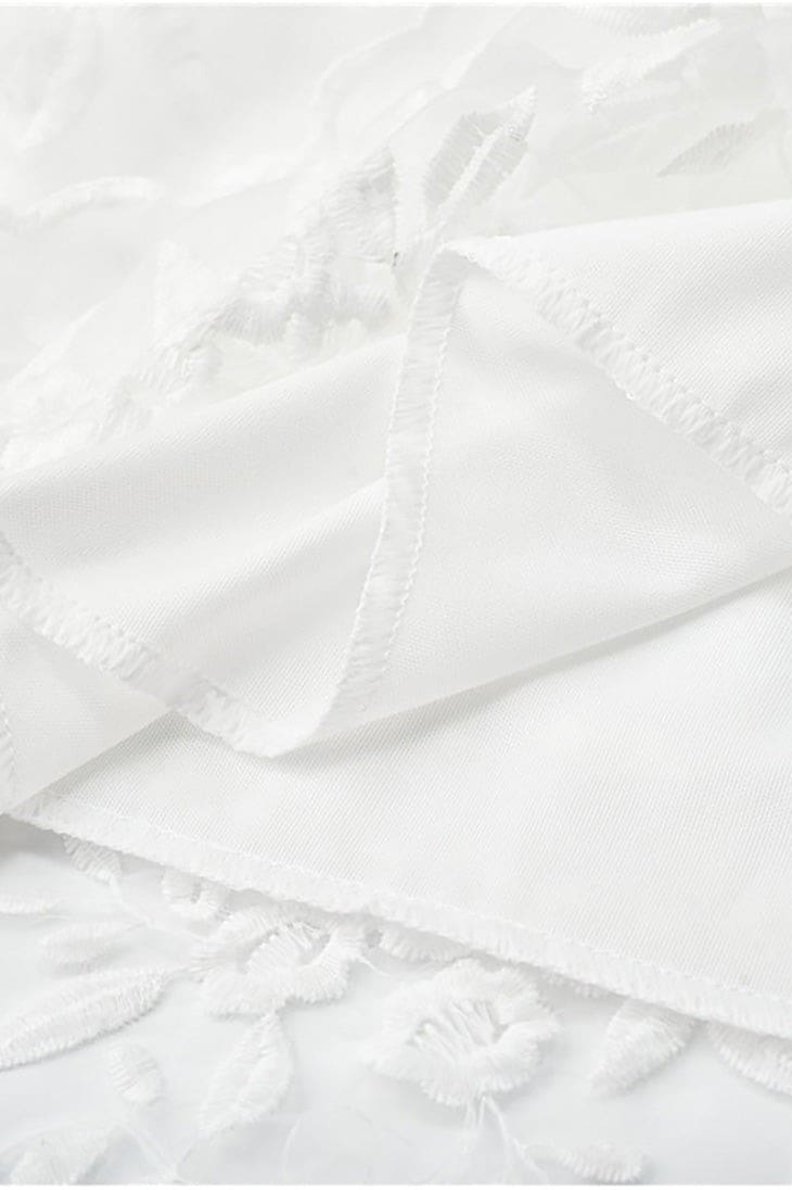 Robe de Mariée Bohème Chic Courte – Pénélope – Image 6