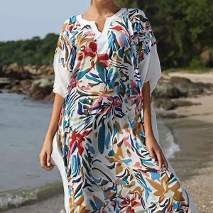 Robe Longue Grande Taille de Style Bohème – Scarlett