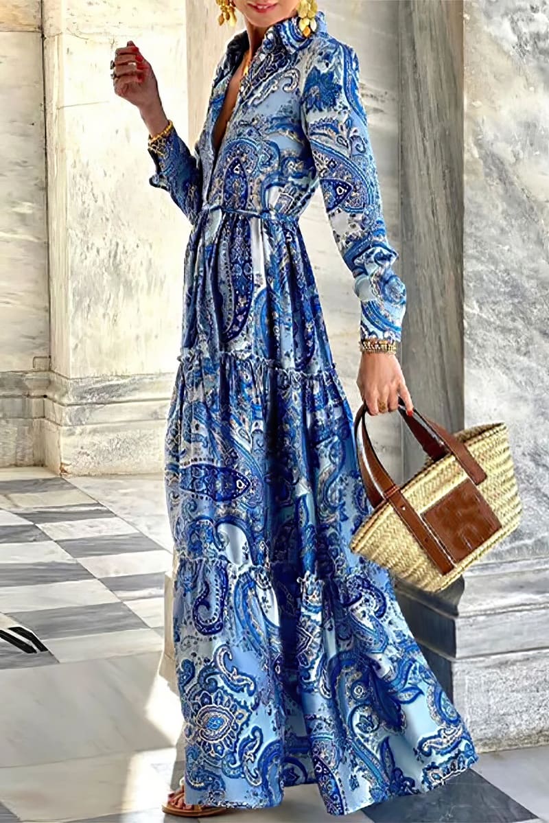 Robe Très Longue Bohème – Nora