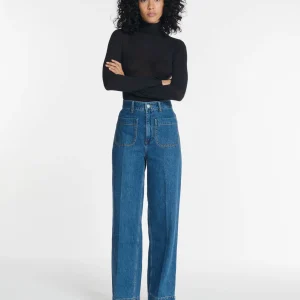 SAMUEL DENIM IN 31 MID BLUE