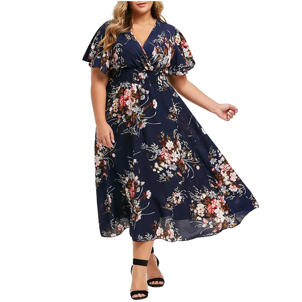 Robe Grand Taille Bohème Chic – Image 7