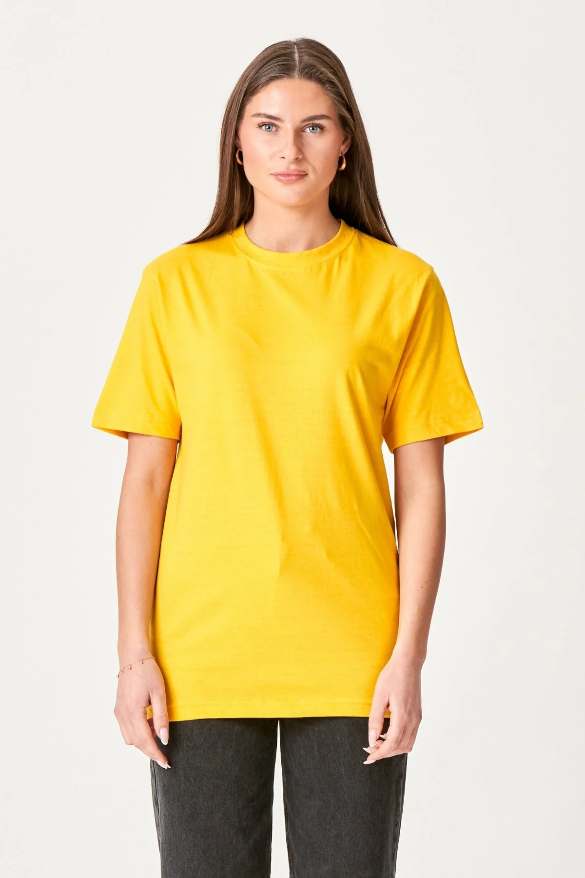 T-shirt surdimensionné - Jaune