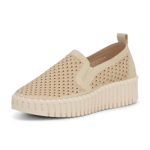 Chaussure Confort Plateforme Semelle Beige