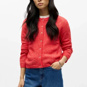 Cardigan en tricot agate - Poinsettia Melange