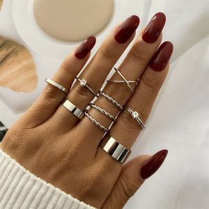 Bague Argent Bohème Hippie Chic