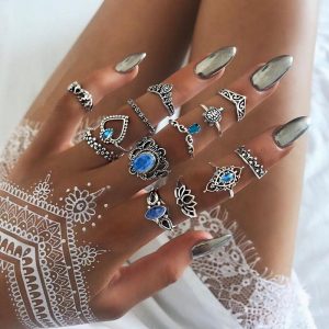 Bague Art Déco Argent