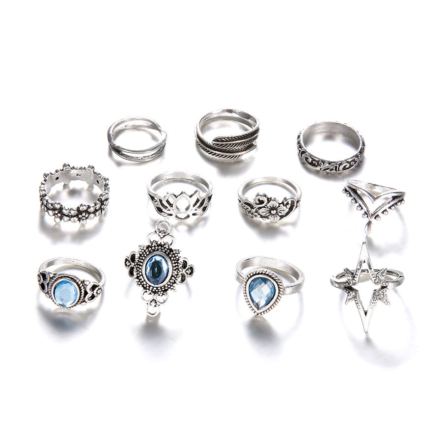Bague Bohème Argent et Pierre – Image 2