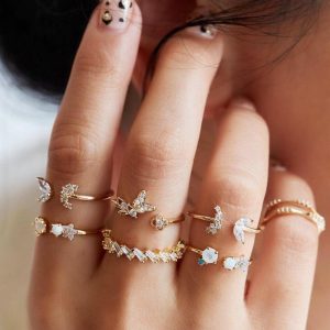 Bague Bohème Papillon