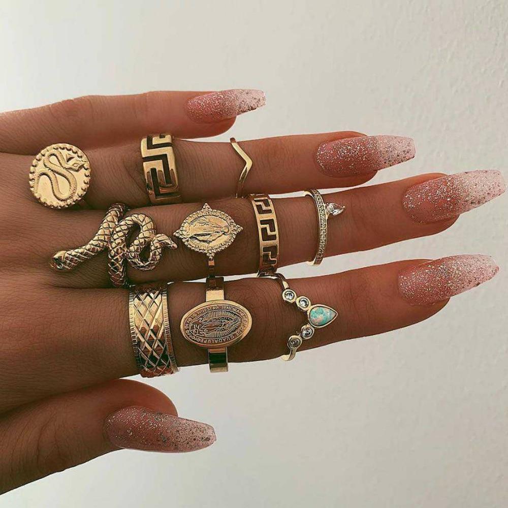 Bague Bohème Serpent
