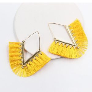 Boucle d’Oreille Fantaisie Orange