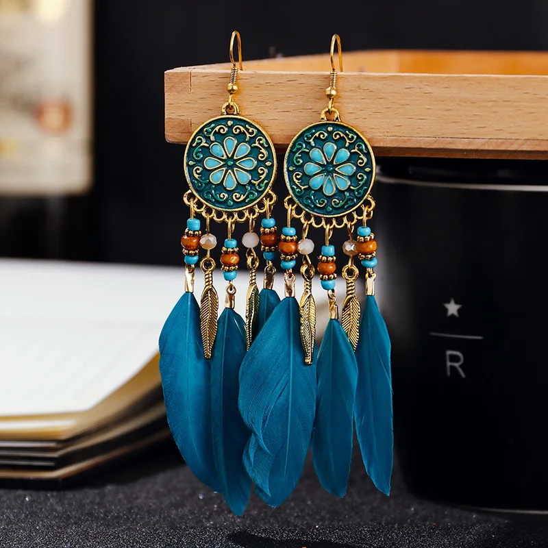 Boucle D’oreille Plume