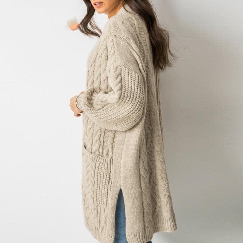 Cardigan Bohème Beige – Image 4