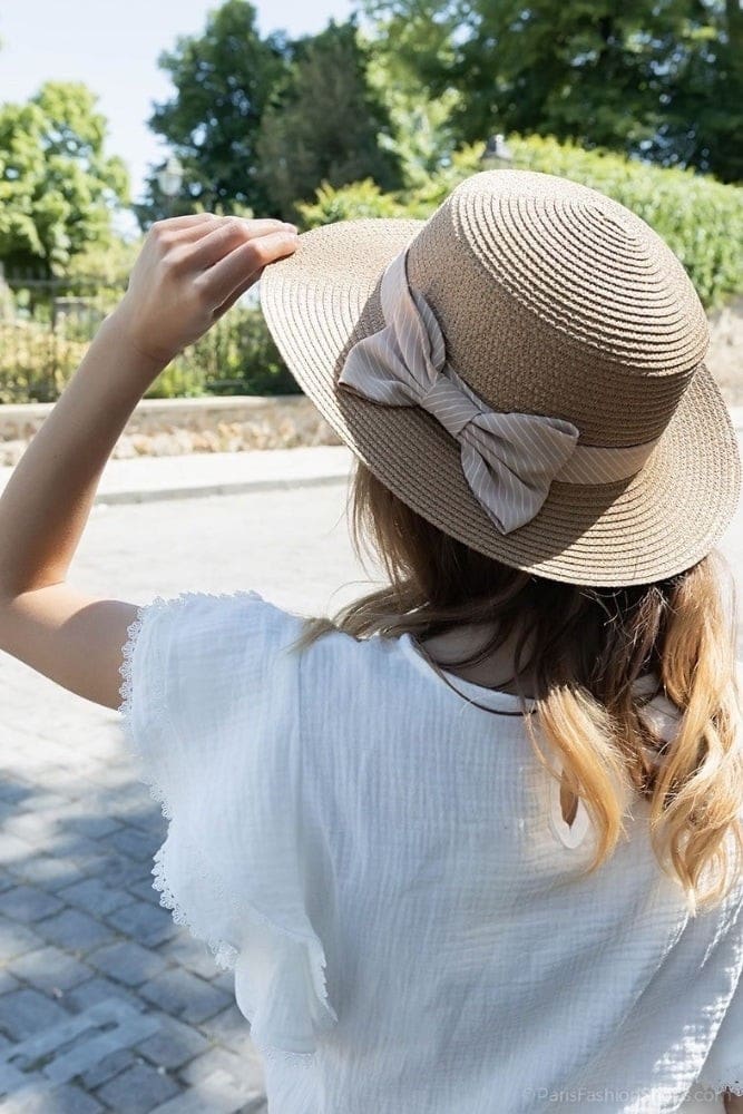 Chapeau Bohème Nœud Papillon