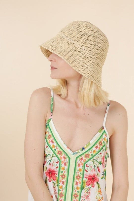 Chapeau Cloche Beige – Image 2
