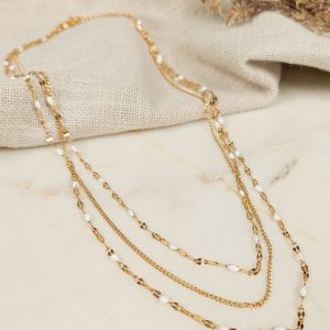 Collier 3 Rangs Bohème Chic
