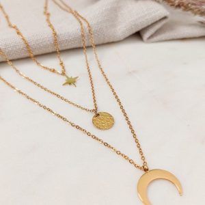 Collier 3 Rangs Hippie Chic