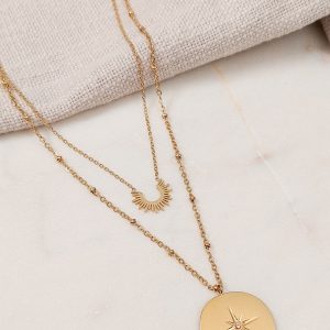Collier Bohème Soleil & Étoile