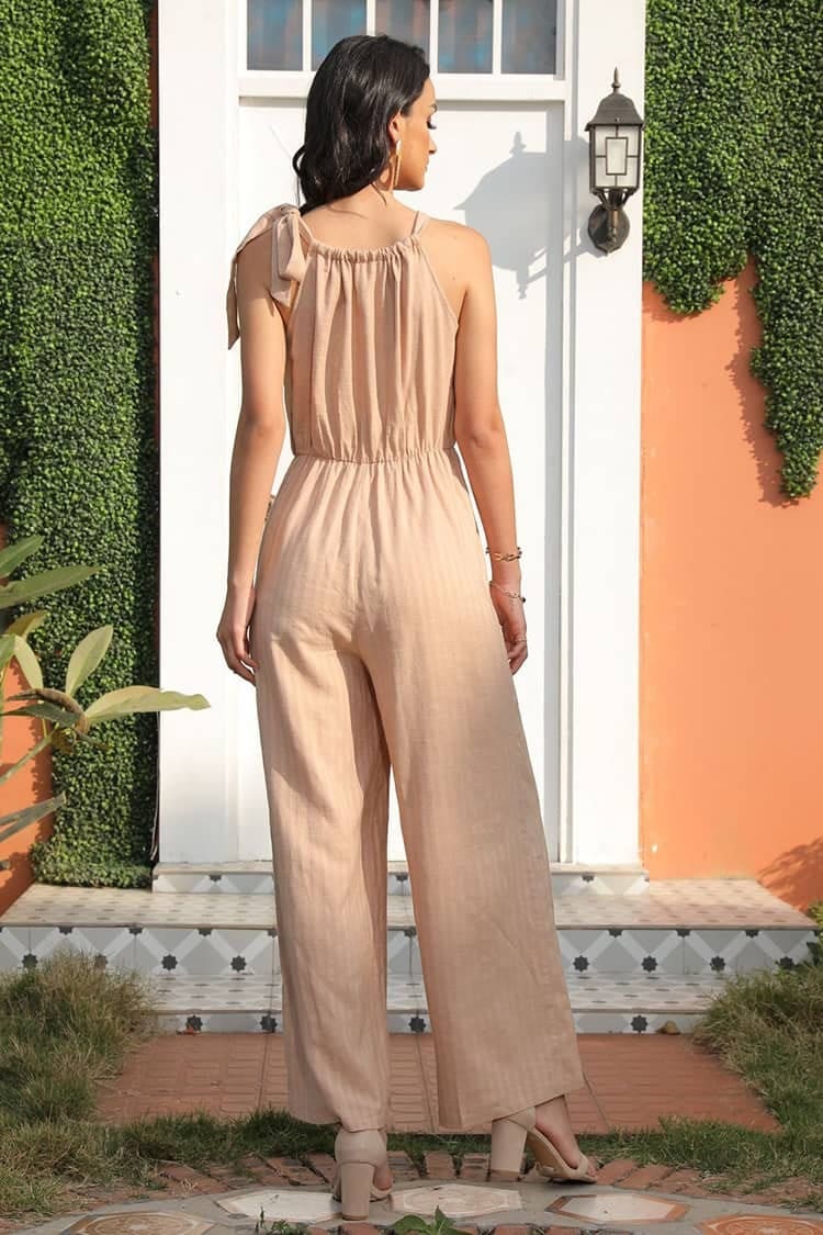 Combinaison Pantalon Beige Champêtre – Image 5