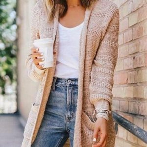 Gilet Bohème Tricot