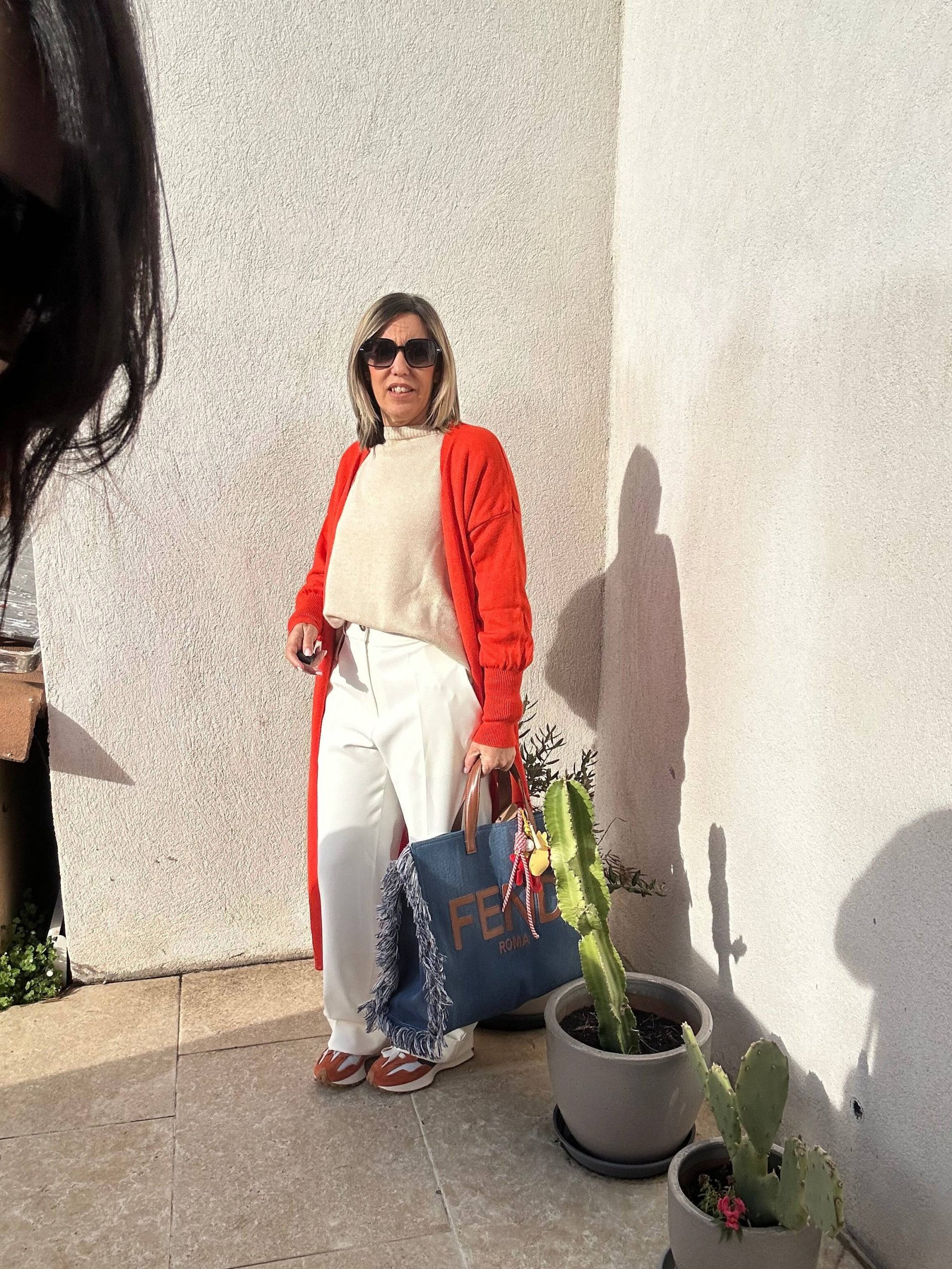 Gilet Olivia – Long et Tendance en Maille Fine – Image 3
