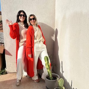 Gilet Olivia – Long et Tendance en Maille Fine